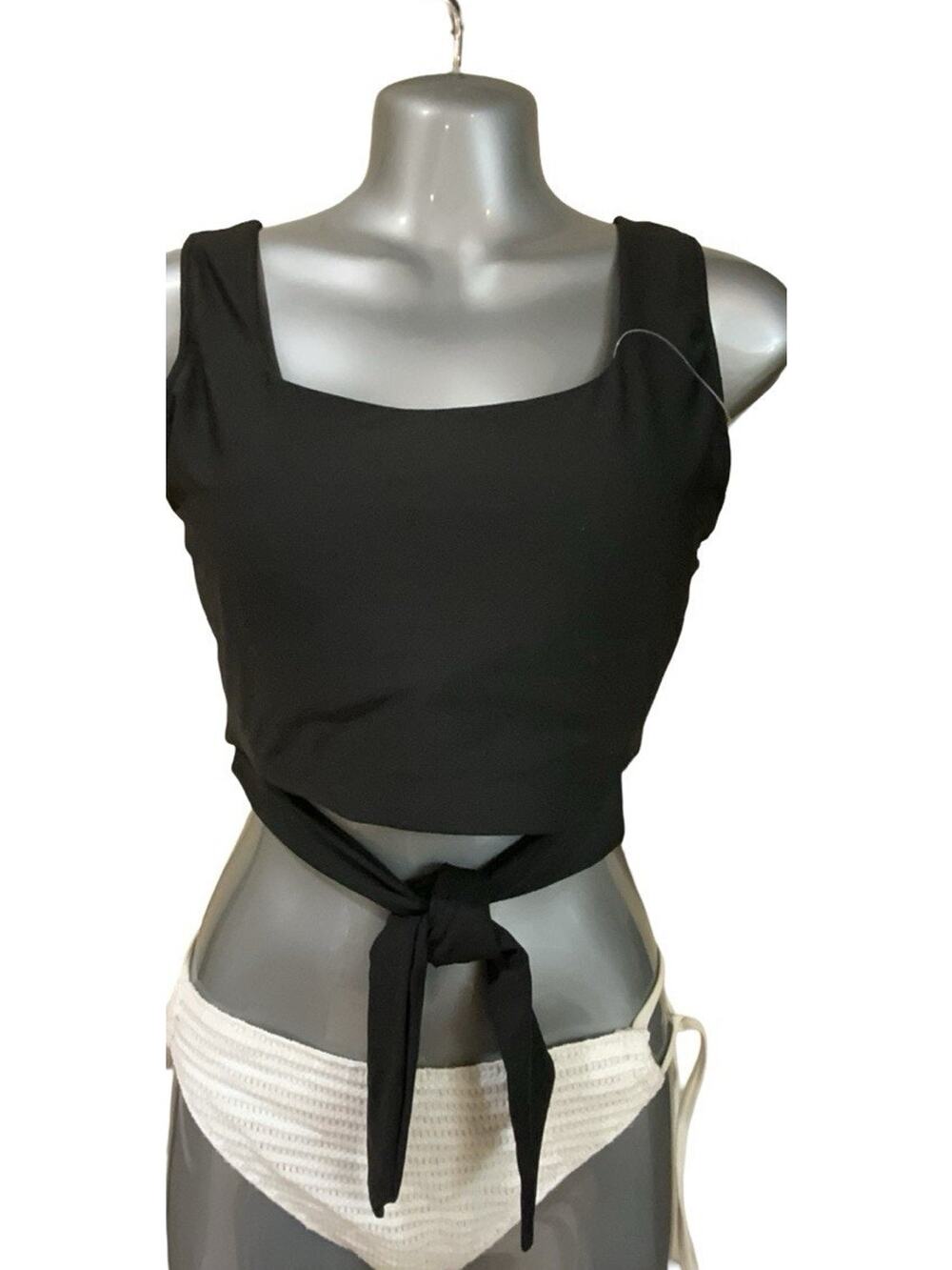 Calia Fullercup Black Tank Top, Sz Small